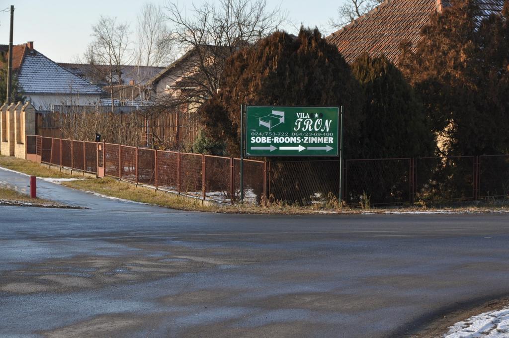 Sobe Tron Palic Hotel Kültér fotó